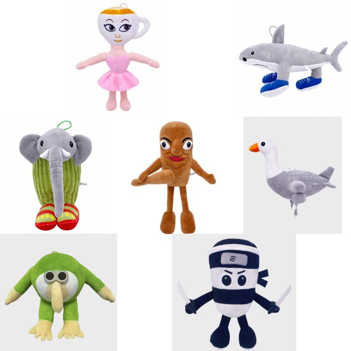 Брейнроти Італійські меми від 25см до 37см Брр, Тун Тун та інші