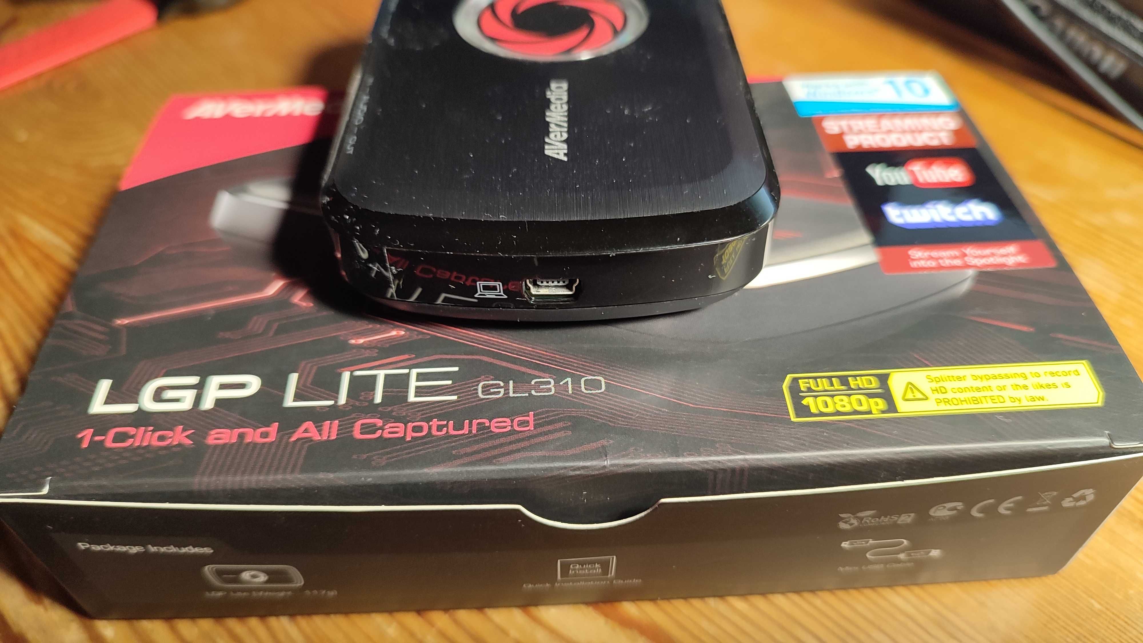 AverMedia Live Gamer Portable Lite GL310 grabber streaming