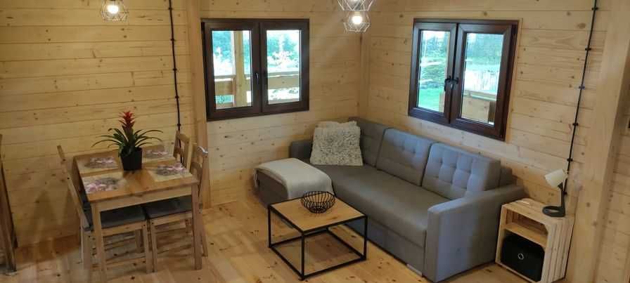 NOWE domki letniskowe,, Lisie Bagno,, Mazury Miłomłyn wynajem