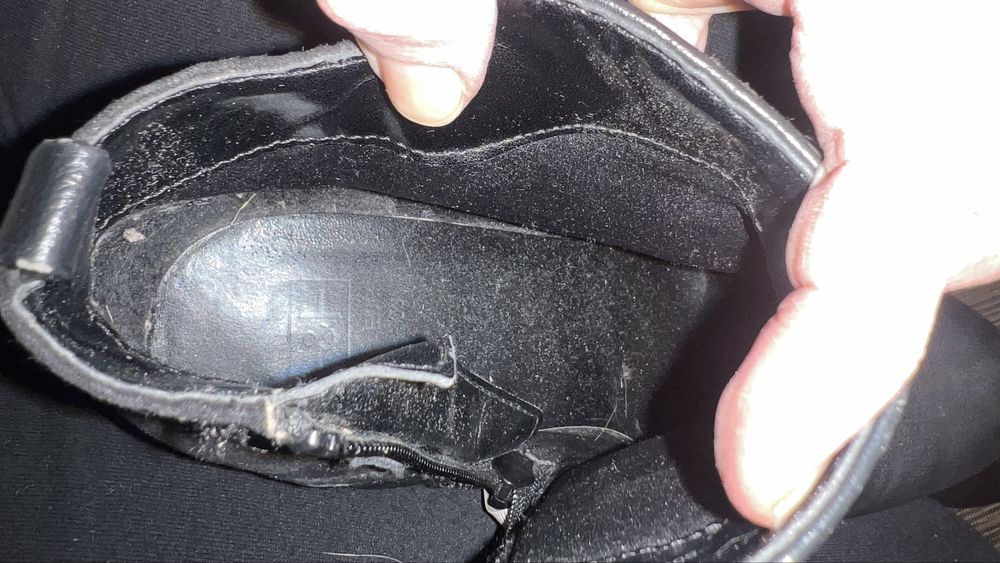 Ocieplane botki zimowe damskie rozmiar 39