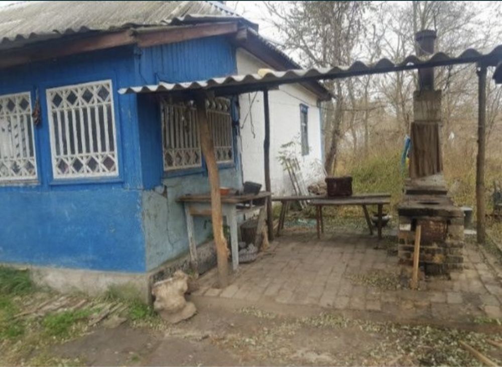 Будинок в селі з горою