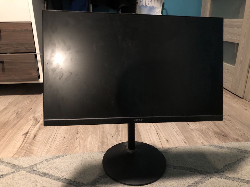 Monitor uszkodzona matryca