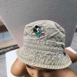 Chapéu Criança Disney Mickey Mouse Ganga Verde Com Aplicação Bordado