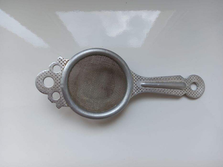 Ситечко для чая алюминиевое ретро винтаж времен ссср сито