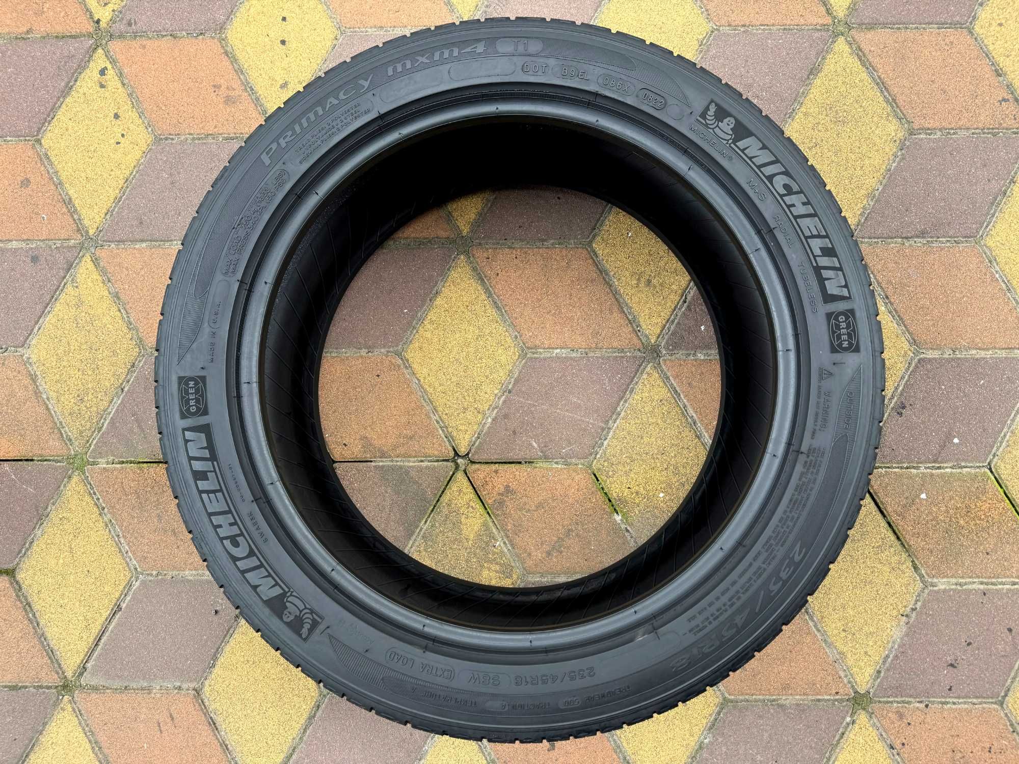 235/45 R18 Michelin Primacy MXM4 T1. Шини літні 2 шт.