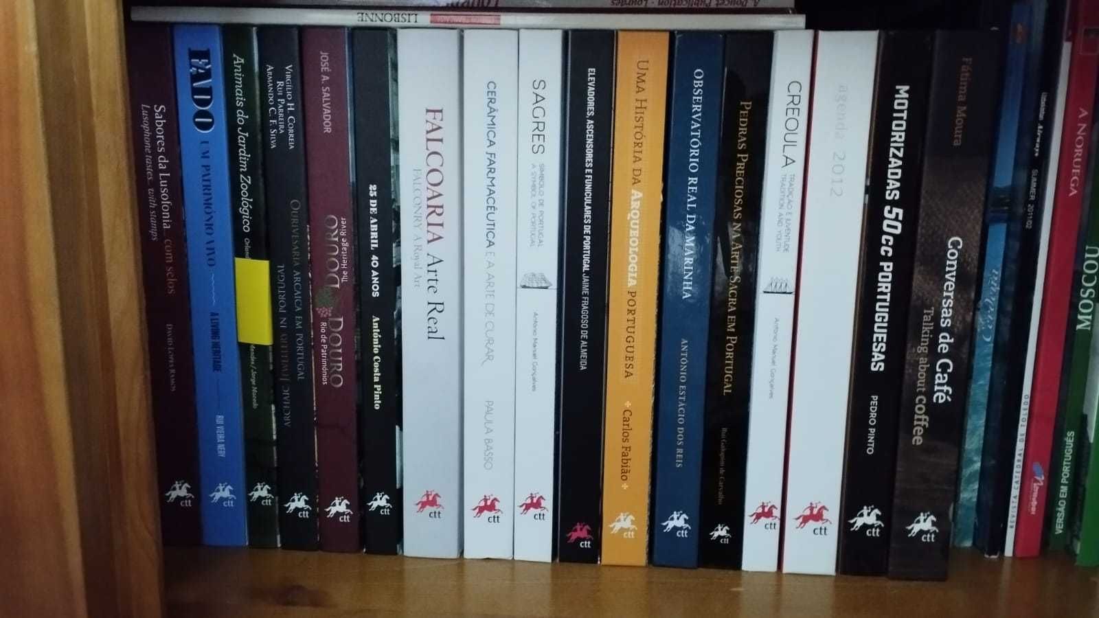 Grande Coleção de Livros CTT com SELOS como NOVOS