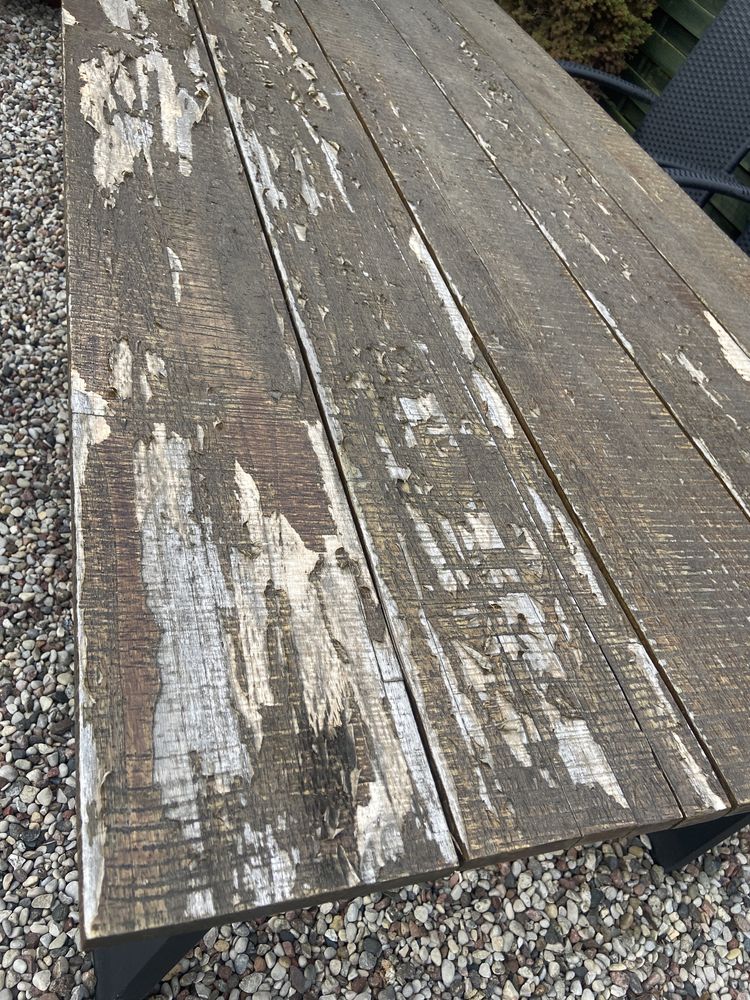 Stóło ogrodowy 100x210 drewniany aluminiowy taras ogrod