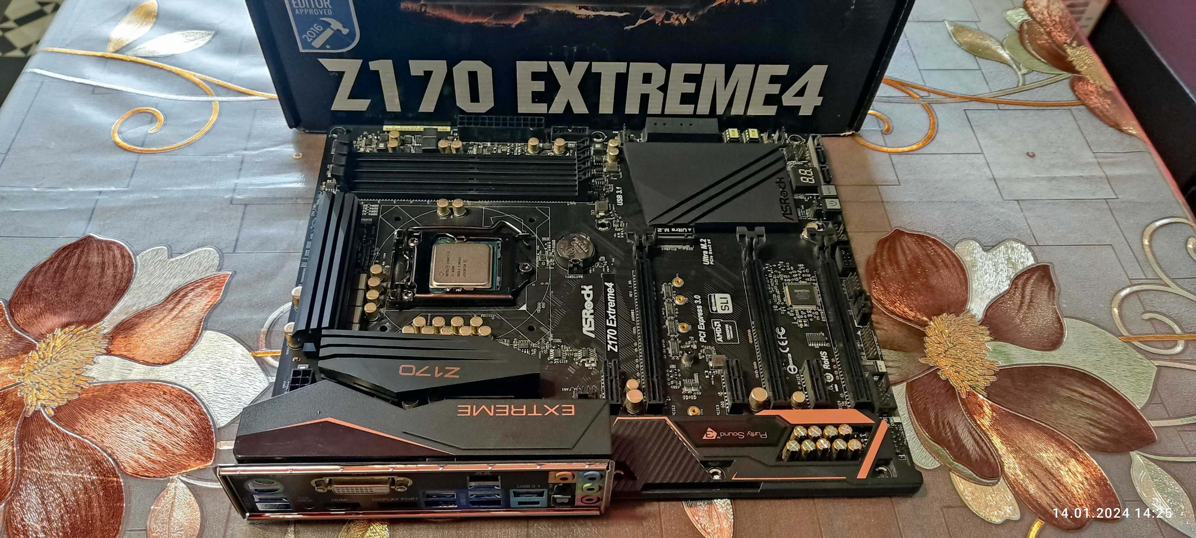 Материнська плата AsROCK Z170 EXTREME 4