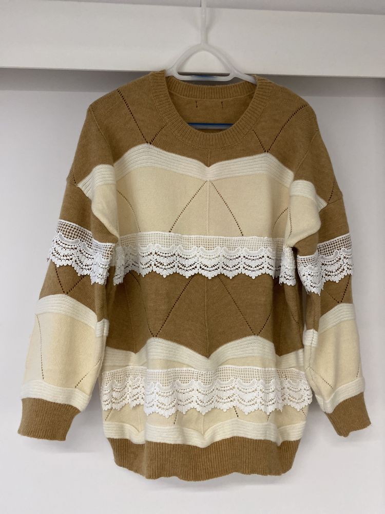 Sweter Cocomore beż/krem