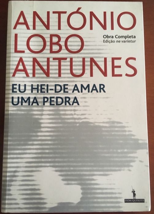 Eu Hei-de Amar Uma Pedra, António Lobo Antunes