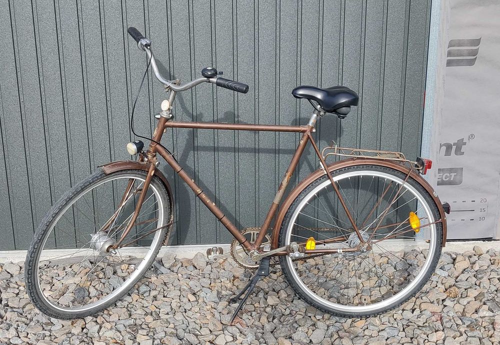 Stary rower BSA po "tuningu" :)