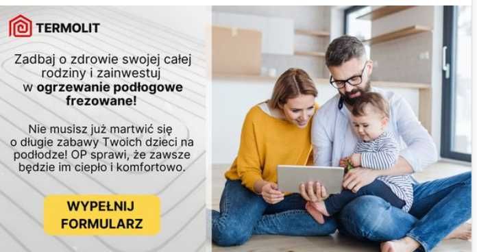 TERMOLIT Frezowanie pod ogrzewanie podłogowe frezowane - LEGNICA