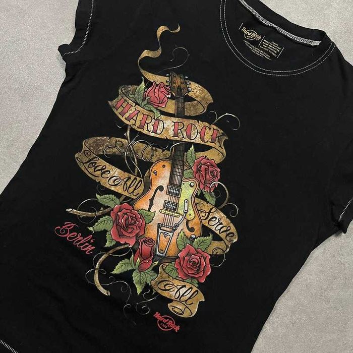 Vintage Koszulka Hard Rock Café Y2K T-Shirt Retro Coquette Trendy