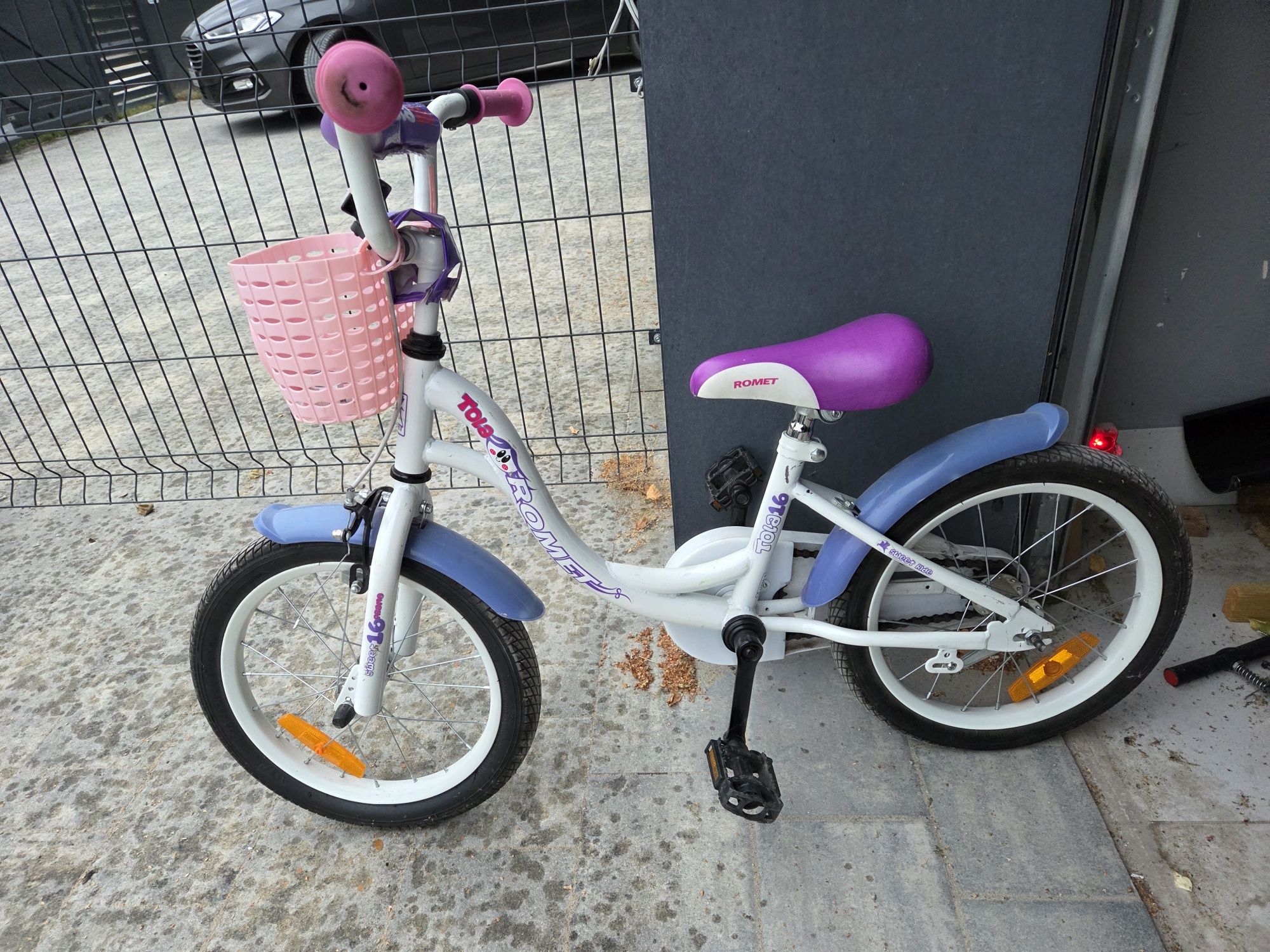 Rowerek Tola 16" - dla 4/5 latki