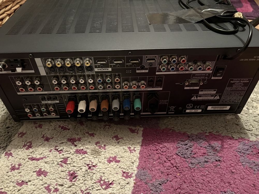 Amplituner Harman/Kardon AVR 255 uszkodzony