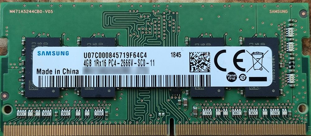 Pamieć 4GB DDR4 2666 - Samsung (cert. Lenovo) SO-DIMM