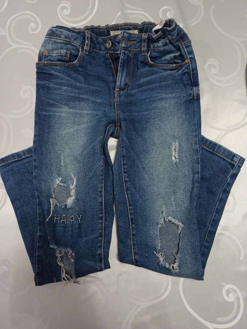 Spodnie jeansowe Zara Girls 140