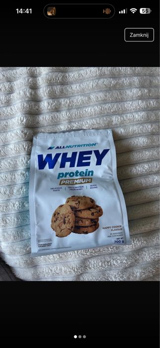 Bialko proteinowe All Nutrition ciasteczkowe