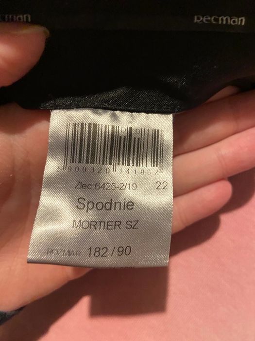 Garnitur męski spodnie i marynarka