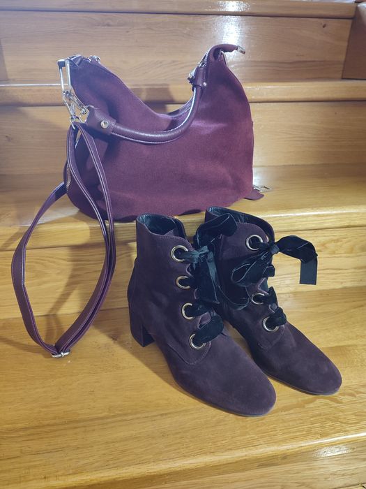 Ботінки жіночі з сумкою