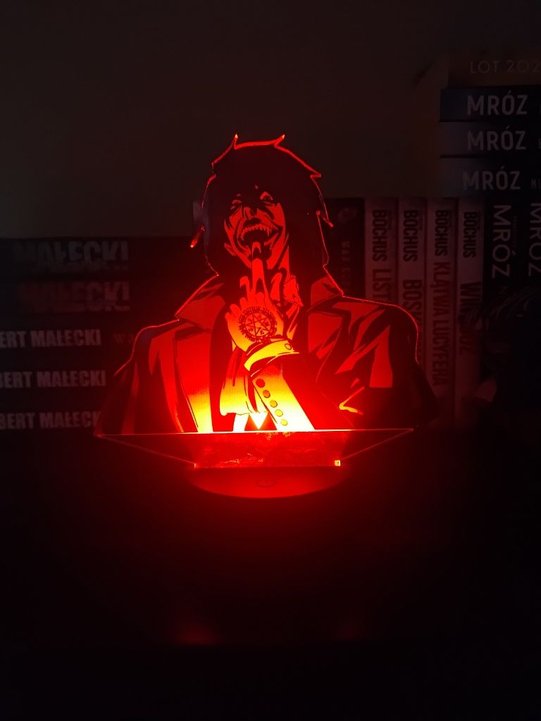 Lampki anime 3D.