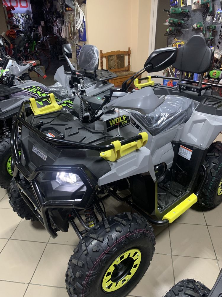 Квадроцикл MIKILON WOLF 200, Доставка.