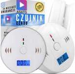 Czujnik czadu LCD bezprzewodowy