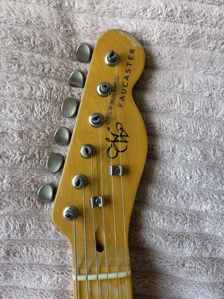 Gitara FAUCASTER Flying V Telecaster | Michał Wojtas | Twang King