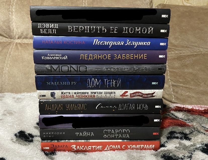 Вернуть её домой, последняя золушка, ледяное забвение, моно, дом теней