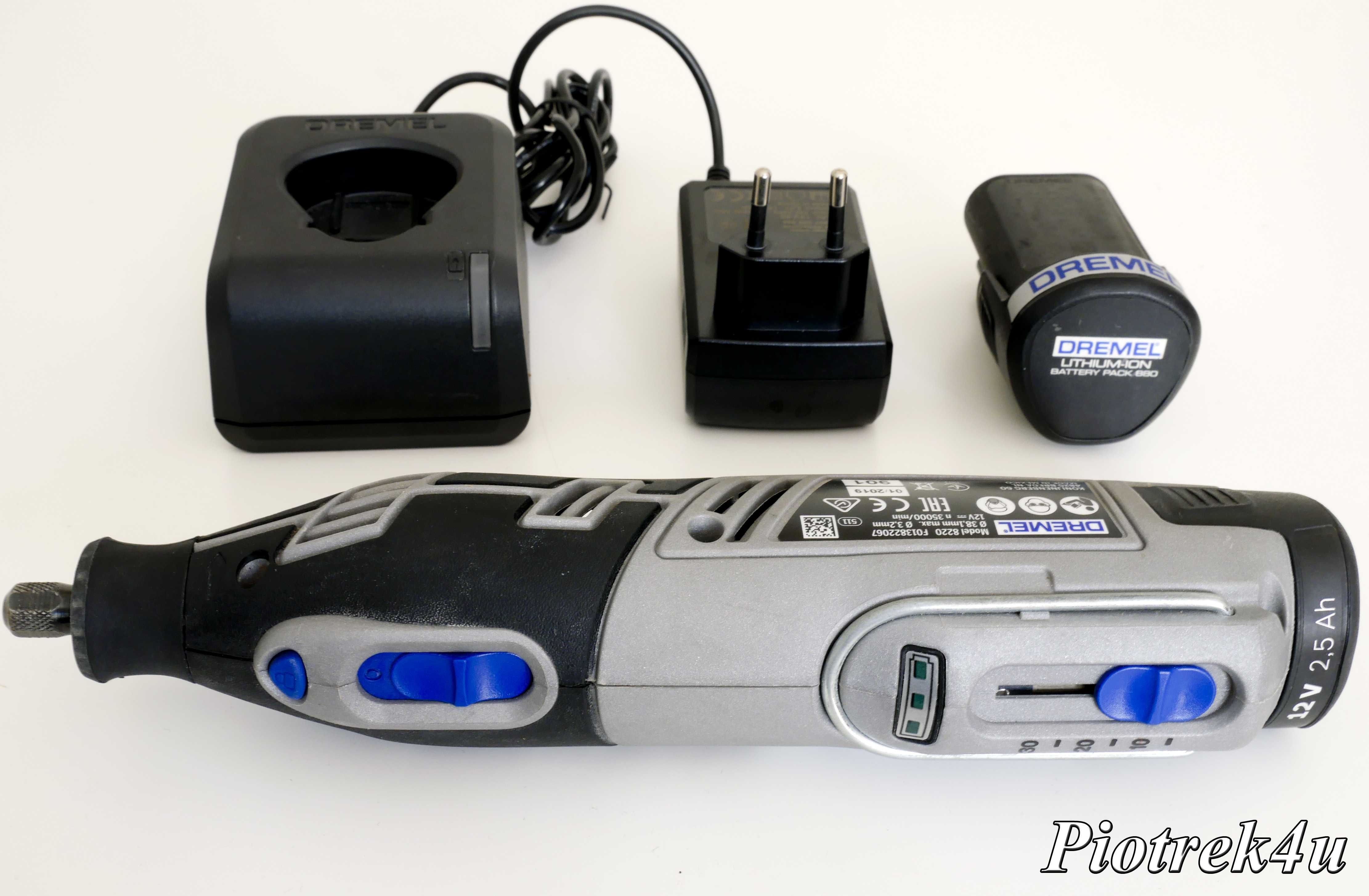 Dremel 8220 12V + 2 baterie i ładowarka GAL 12V-20