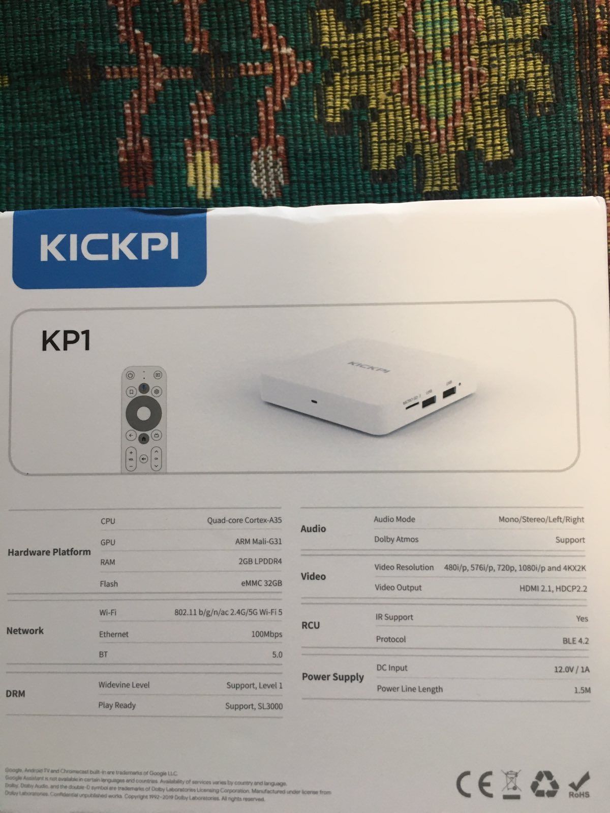 TV-приставка Kickpi KP1