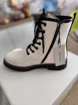 Buty a’la Martensy białe Jenny Fairy -nowe