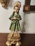 Menino Jesus em terracota da artista plástica Maria Helena Lourenço