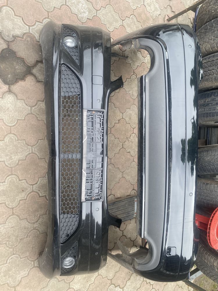 Бампер w221 amg дорест