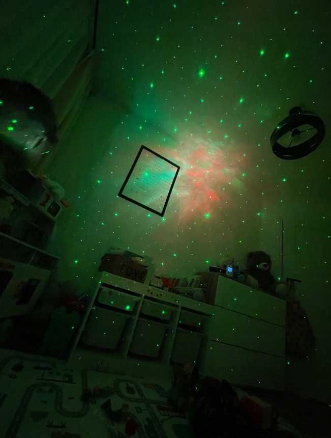 Projektor gwiazd astronauta RGB