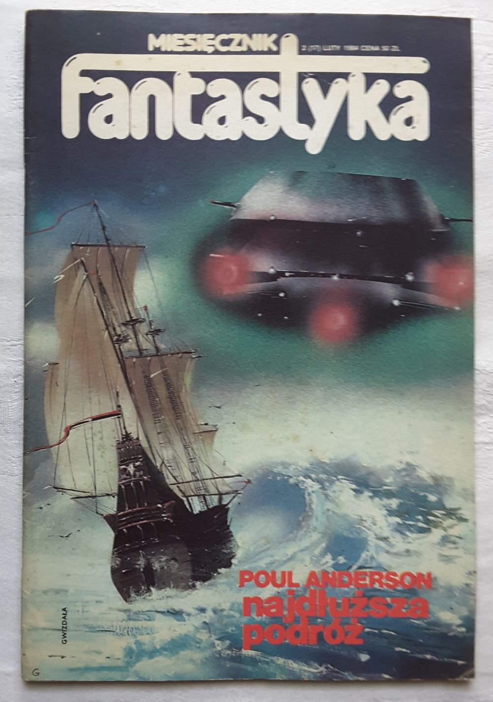 Czasopismo Fantastyka nr 2 (17) Luty 1984