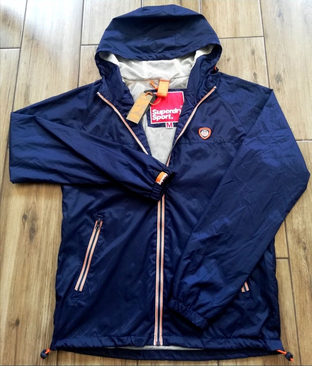 Superdry oryginalna męska kurtka wiatrówka szwedka