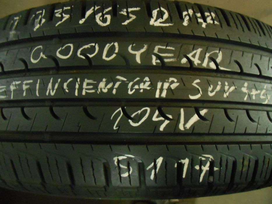 OPONA POJEDYNKA 235/65R17 GOODYEAR EFFICIENT GRIP SUV 4X4 DOT 5117 7.2MM