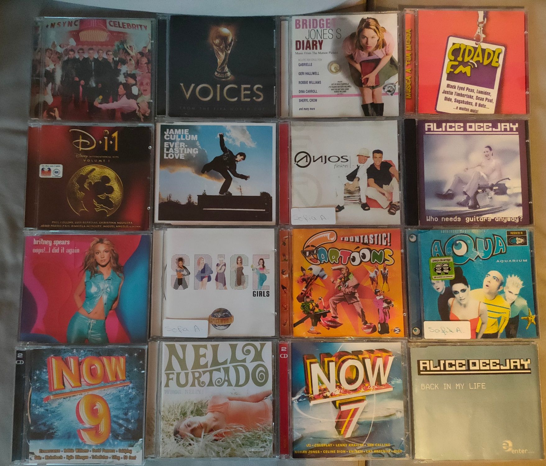 CD de música diversos