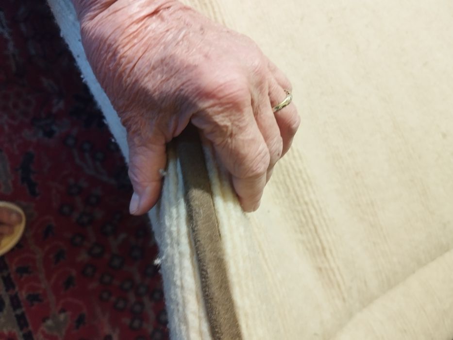 Materac nawierzchniowy -150/200 czysta wełna wielbłądzia