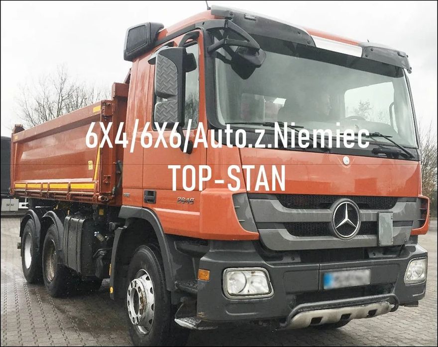 Mercedes-Benz Bezwypadkowy_Serwisowany_TOP-STAN  ACTROS.3346/MP3/6X4/6X6/Meiller/Bordmatic/TOP-STAN