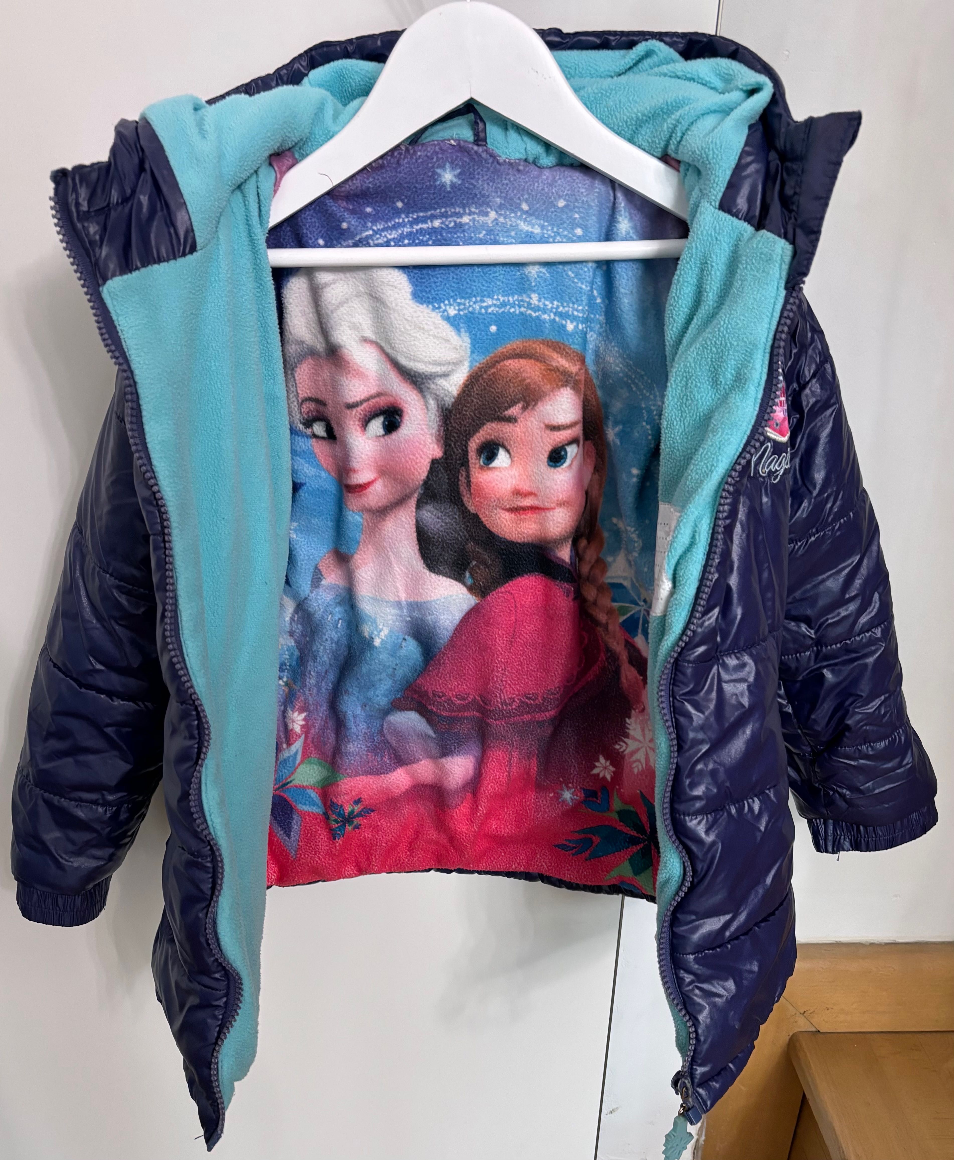 Elza, Elsa, Kraina Lodu, Frozen, kurtka 116 122