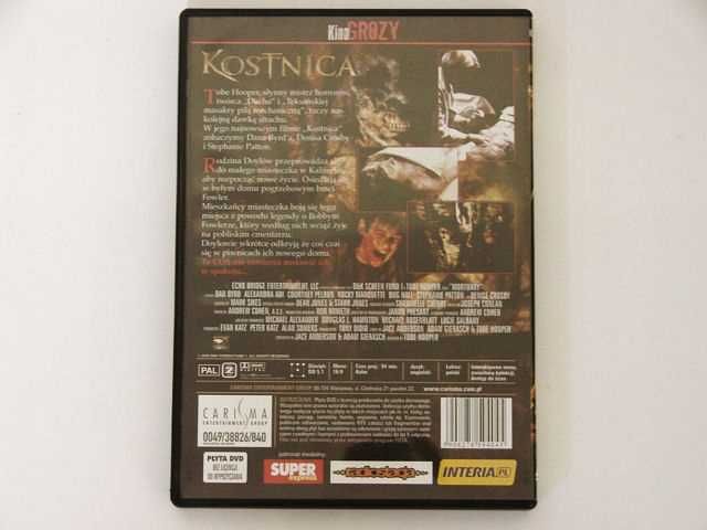 Kostnica Horror FILM DVD