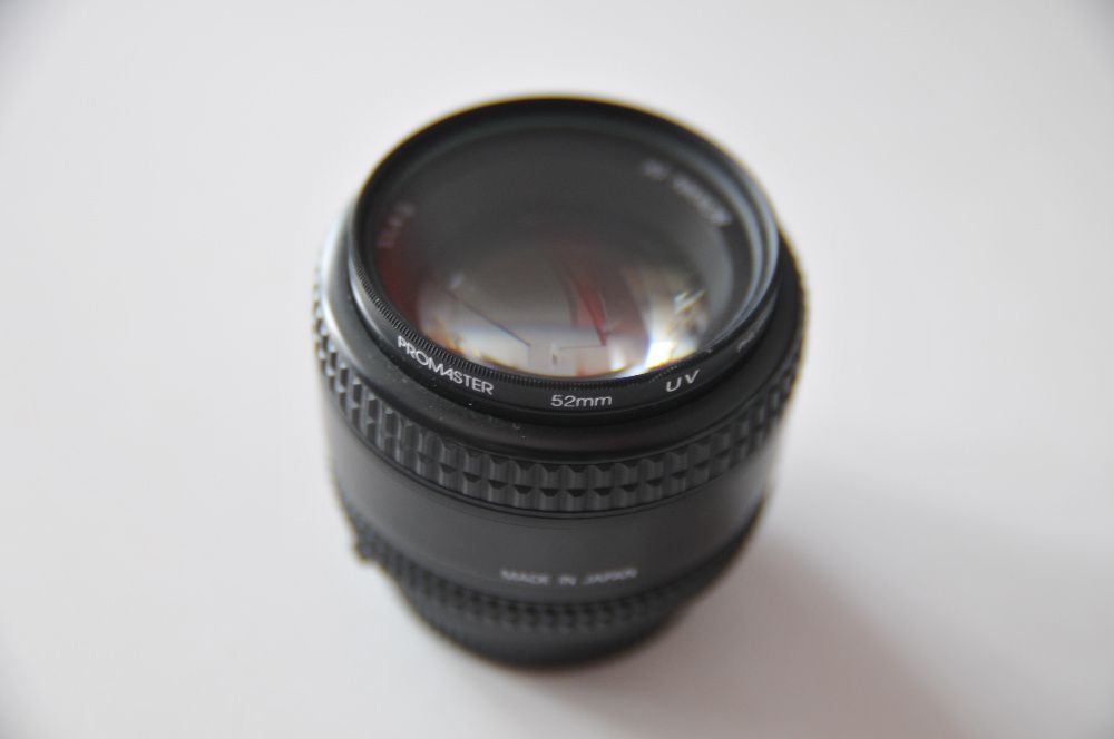 Nikon AF Nikkor 50mm 1.4 D. Made in Japan.