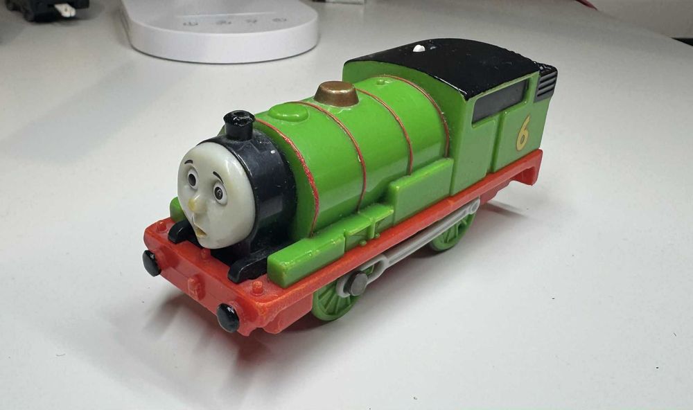 Tomek i Przyjaciele PIOTREK PERCY  Trackmaster Mattel - rzadka wersja