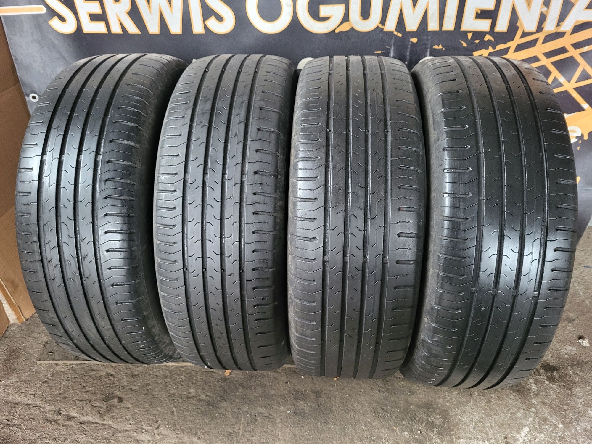 Opony letnie 205/60/16 Continental 19rok 5,4mm