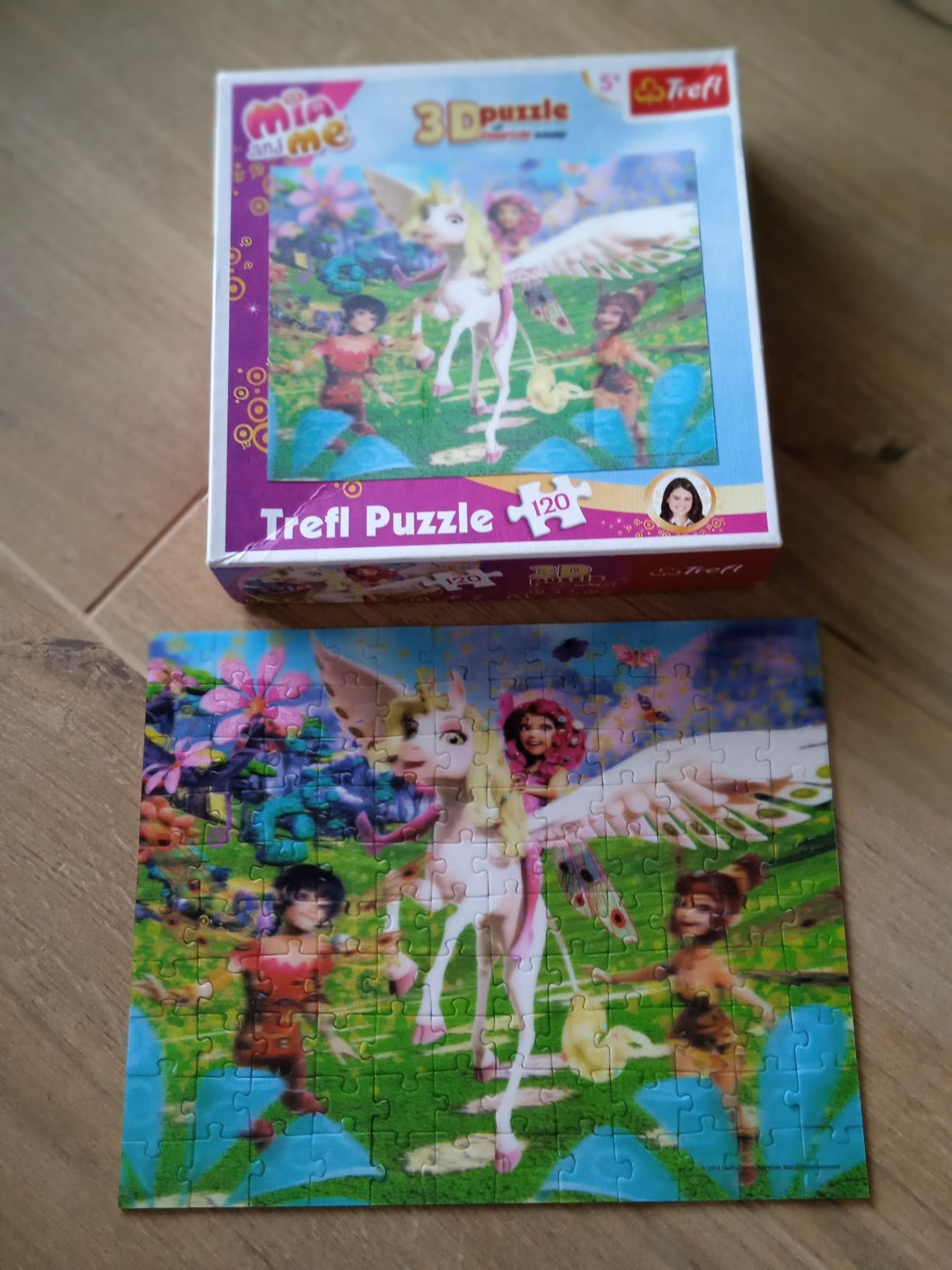 Puzzle 3D Mia i Ja 12p