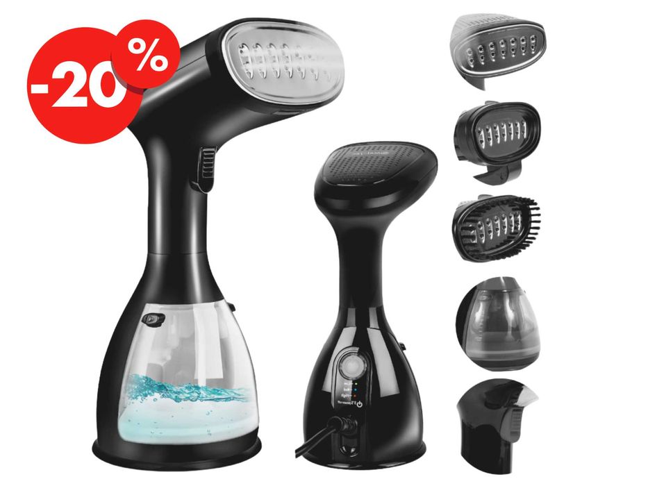 ŻELAZKO PAROWE Parownica Do Ubrań Streamer Parowy Akcesoria - OKAZJA