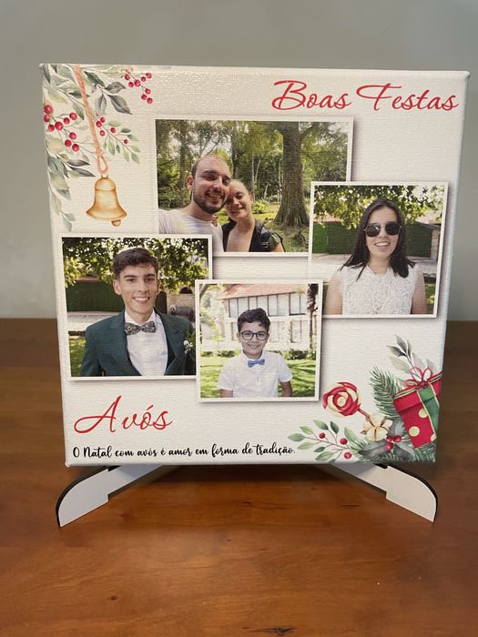 Telas personalizadas para natal