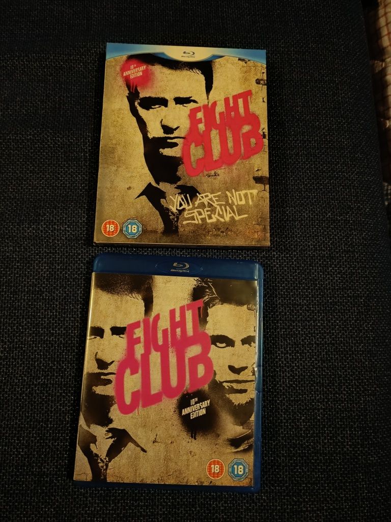 Blu ray do filme "Fight Club", edição especial (portes grátis)